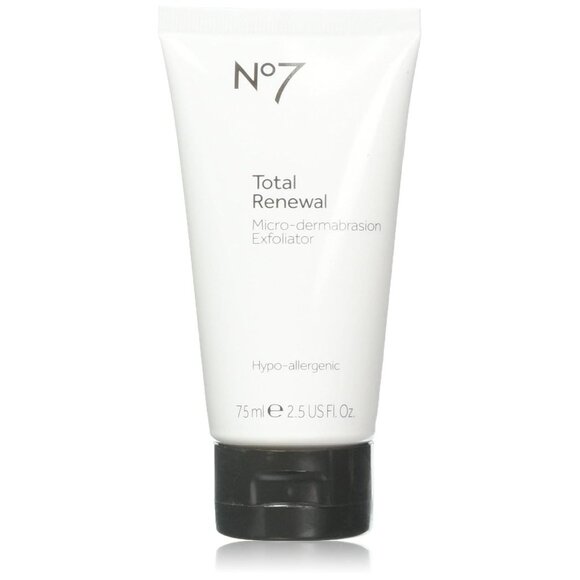 No7 Total Renewal Face Scrub Microdermabrasion Exfoliating Face Wash 2.5 oz - Picture 1 of 7